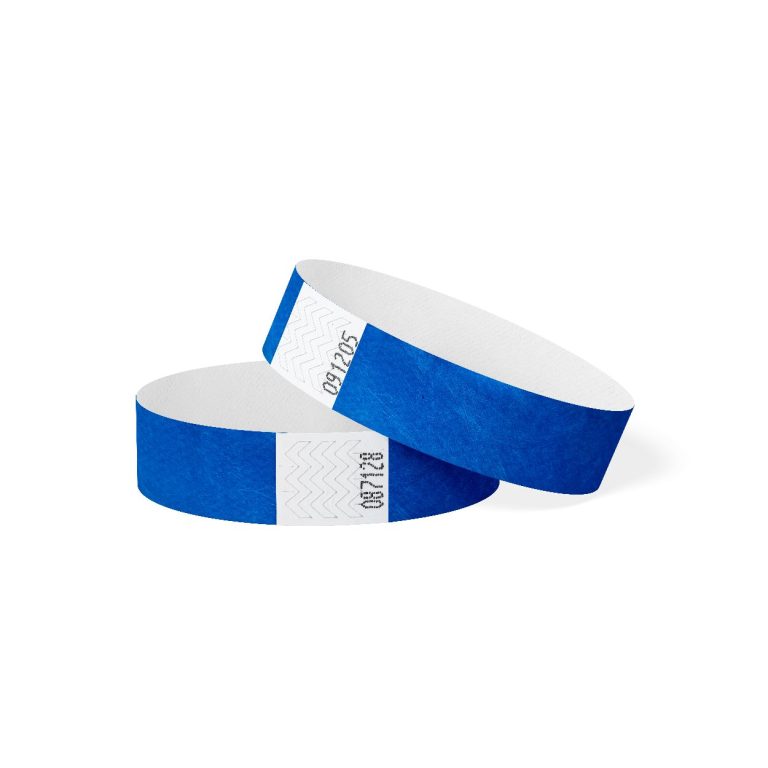 Bratari de identificare Tyvek Albastru inchis