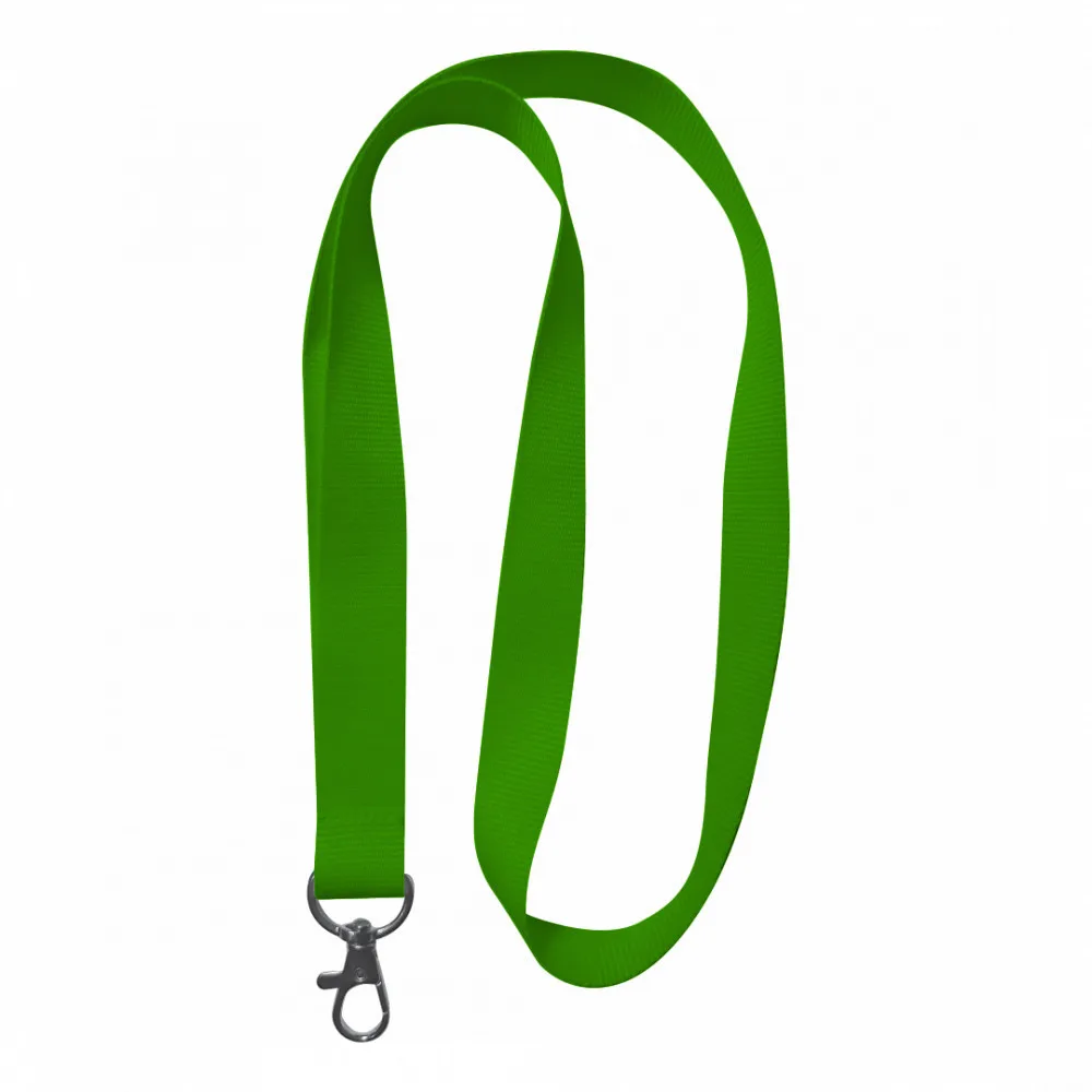 Lanyard Monocolor Ripsat - Verde