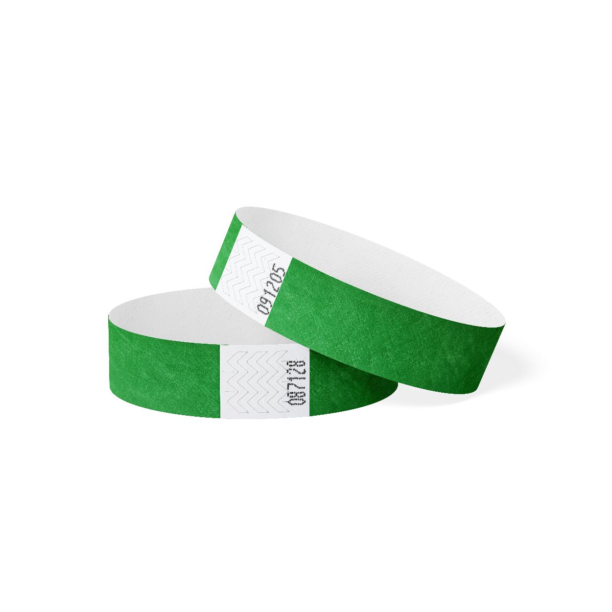 Bratari de identificare Tyvek Verde