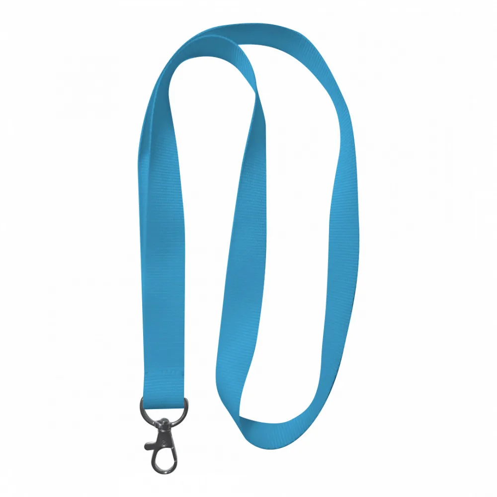 Lanyard Monocolor Ripsat - Albastru deschis