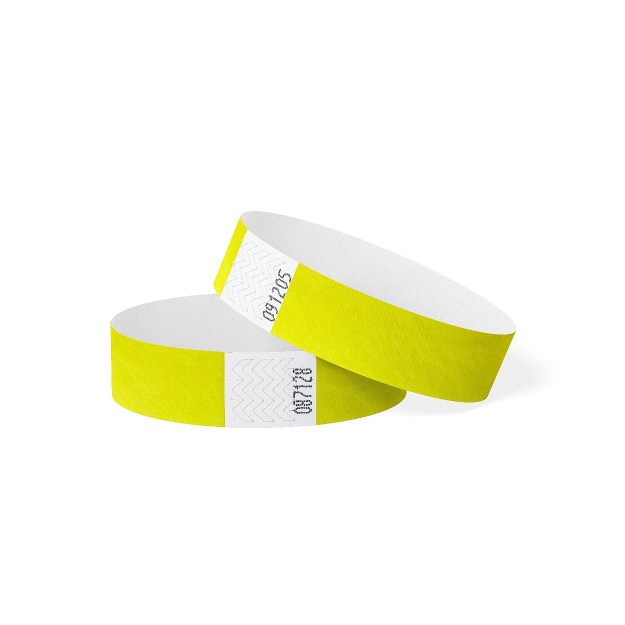 Bratari de identificare Tyvek Galben fluorescent