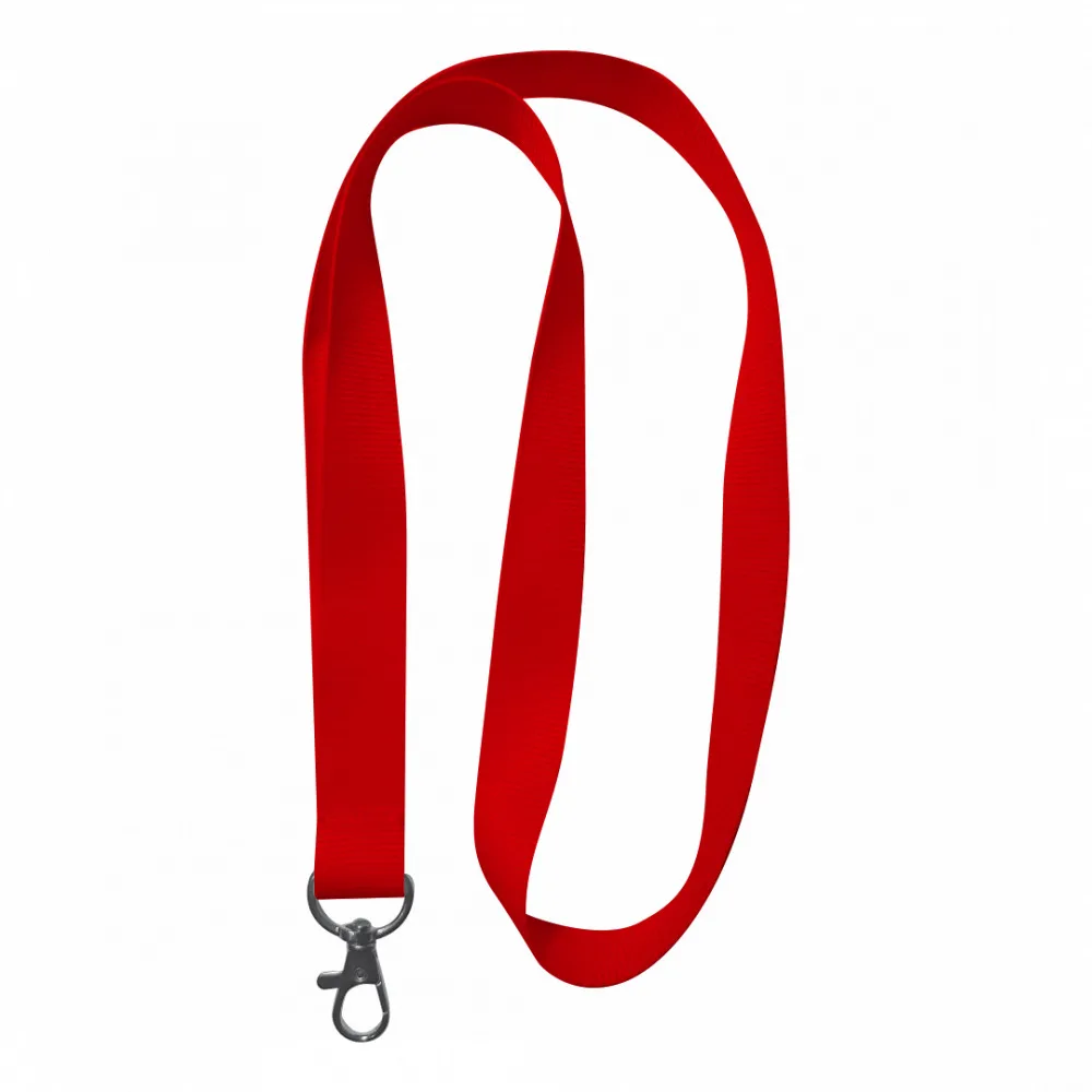 Lanyard Monocolor Ripsat - Rosu