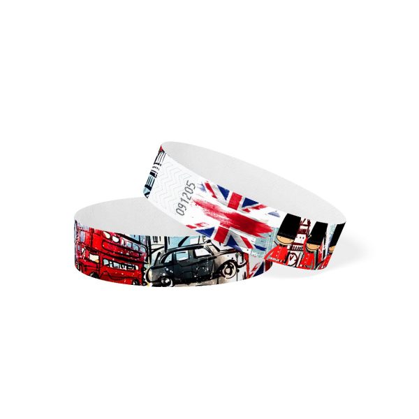 Brățări Tyvek Full Color personalizată pentru evenimente