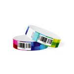 Brățări Tyvek cu cod de bare