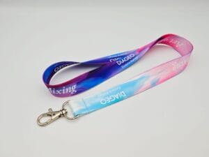 Lanyard personalizat cu carabiniera 20mm