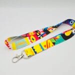 Lanyard personalizat cu carabiniera 20mm