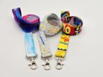 Lanyard personalizat cu carabiniera 20mm