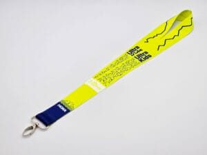 Lanyard personalizat cu carabiniera ovala 30mm