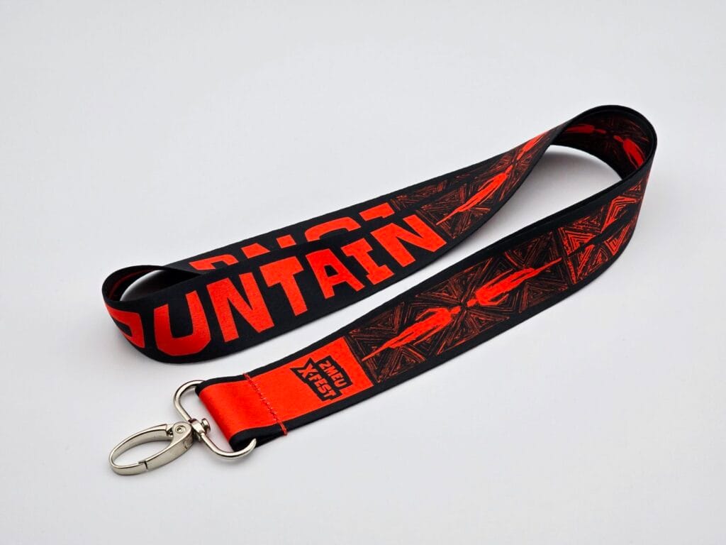 Lanyard personalizat cu carabiniera ovala 30mm