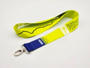 Lanyard personalizat cu carabiniera ovala 30mm